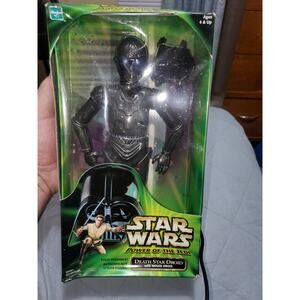 Star Wars Power of the Jedi Death Star Droid with Mouse Droid Brand New